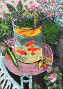 Rendition of Matisse's Gold Fish by Susan