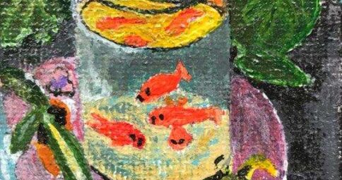 Rendition of Matisse's Gold Fish by Susan