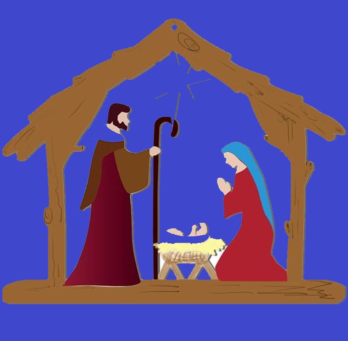 Nativity with Star Tuesday, Dec 1st